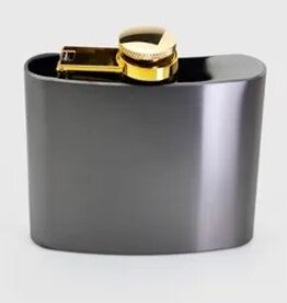 Flask - Black & Gold