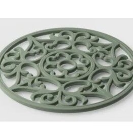 Trivet - Silicone, Dark Green