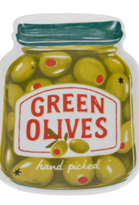 Dish or Spoon Rest - Olive Jar
