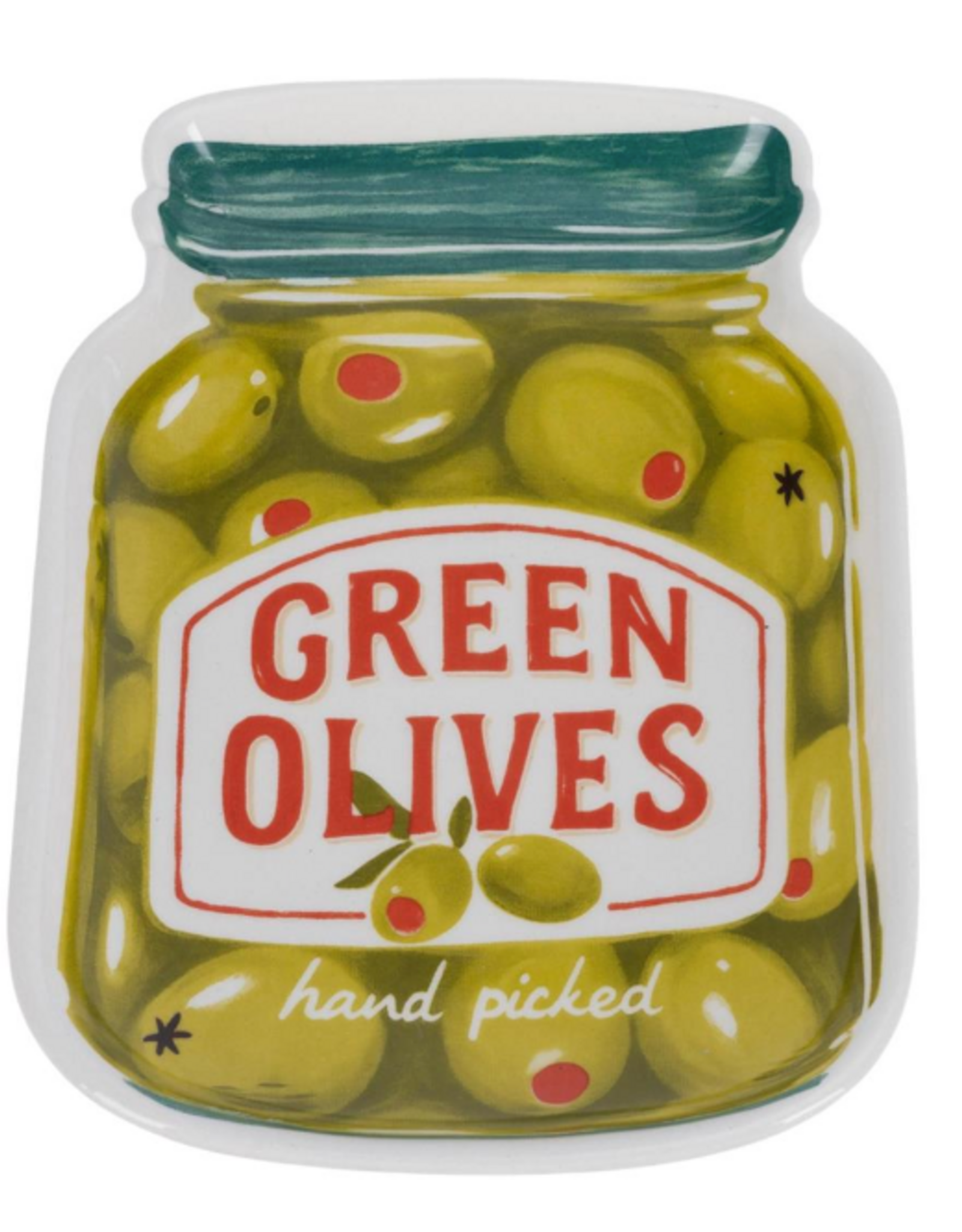 Dish or Spoon Rest - Olive Jar