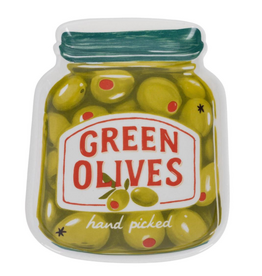 Dish or Spoon Rest - Olive Jar