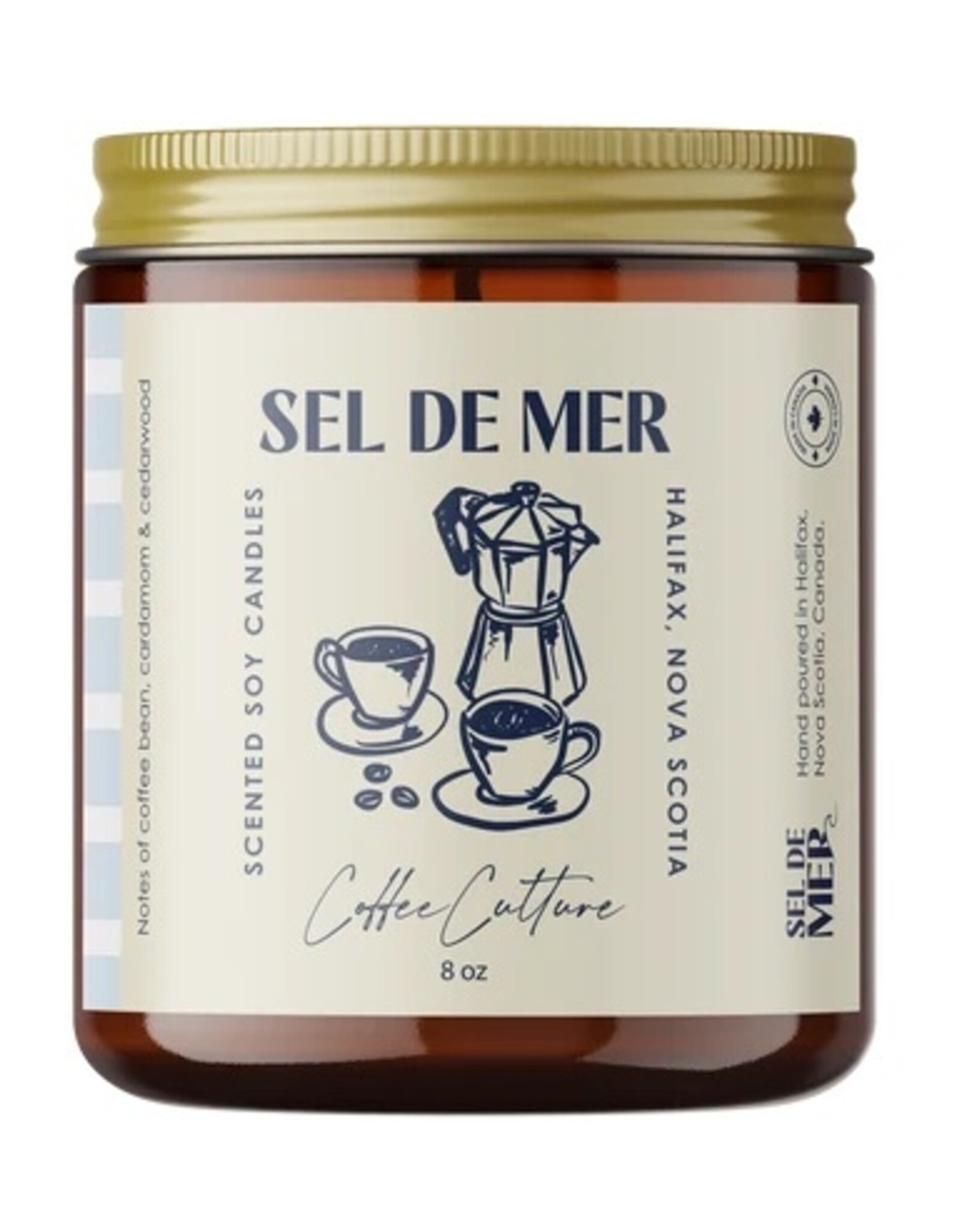 Candle - Sel de Mer, Coffee Culture
