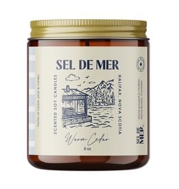 Candle - Sel de Mer, Warm Cedar