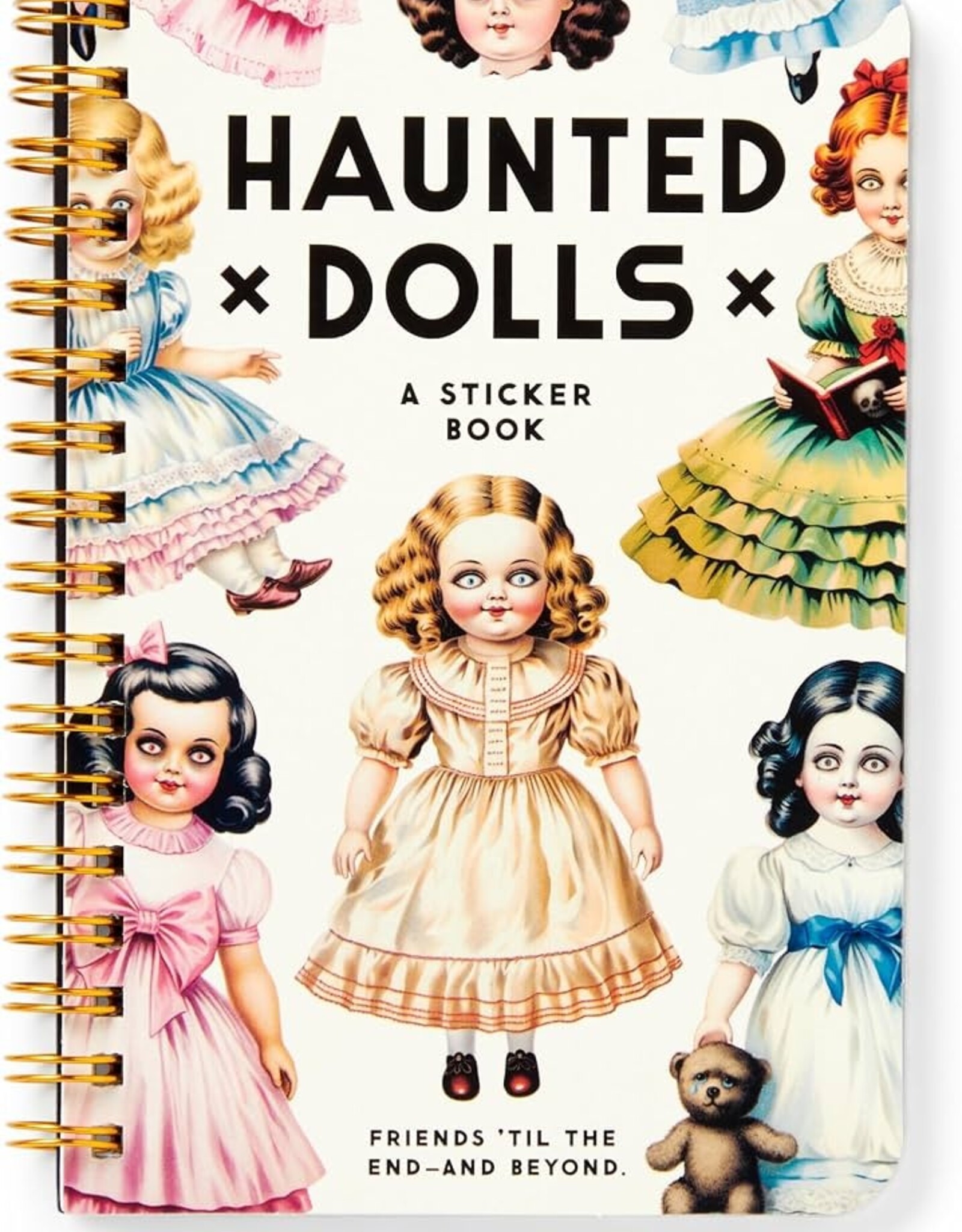 Sticker Book - Haunted Dolls