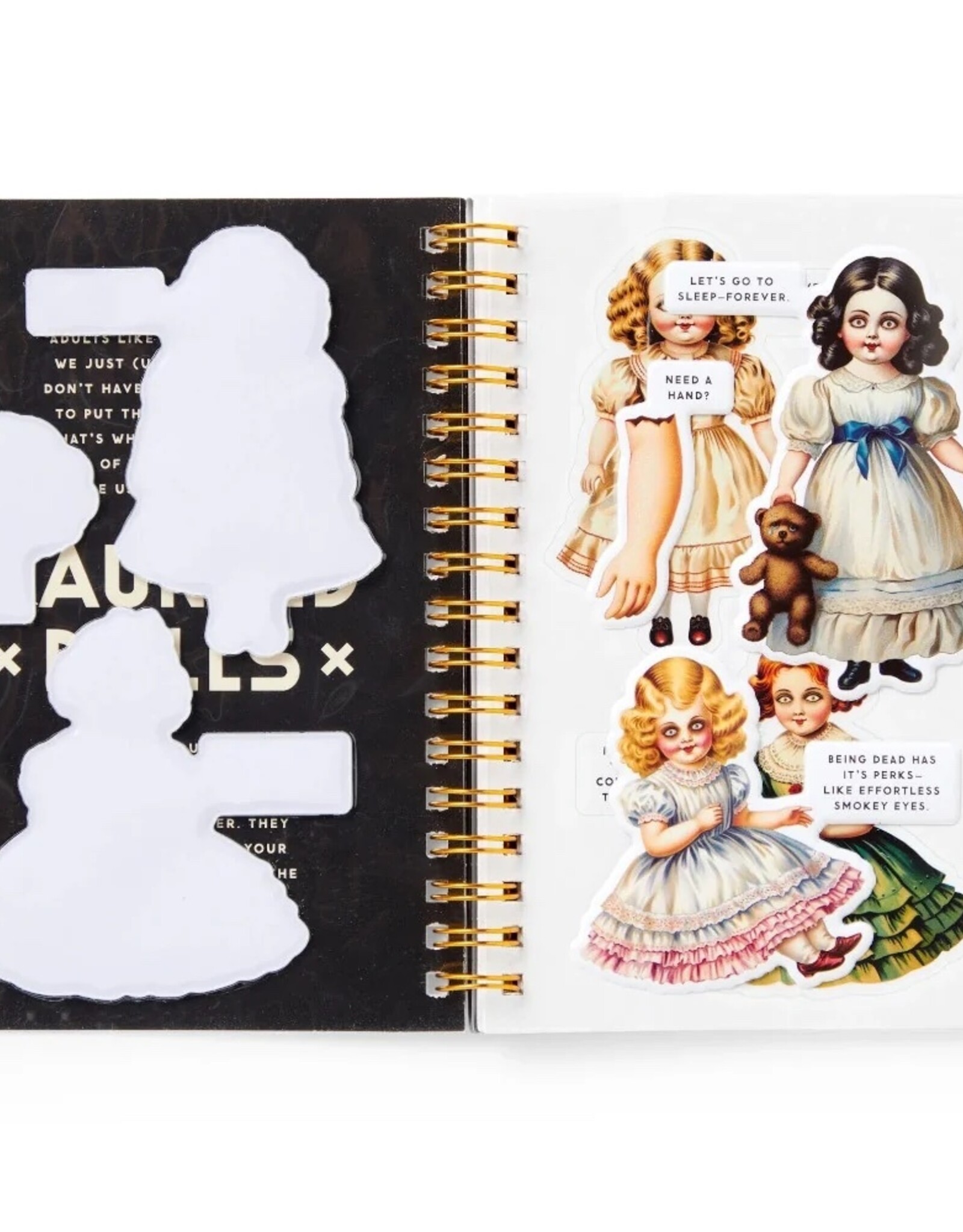 Sticker Book - Haunted Dolls