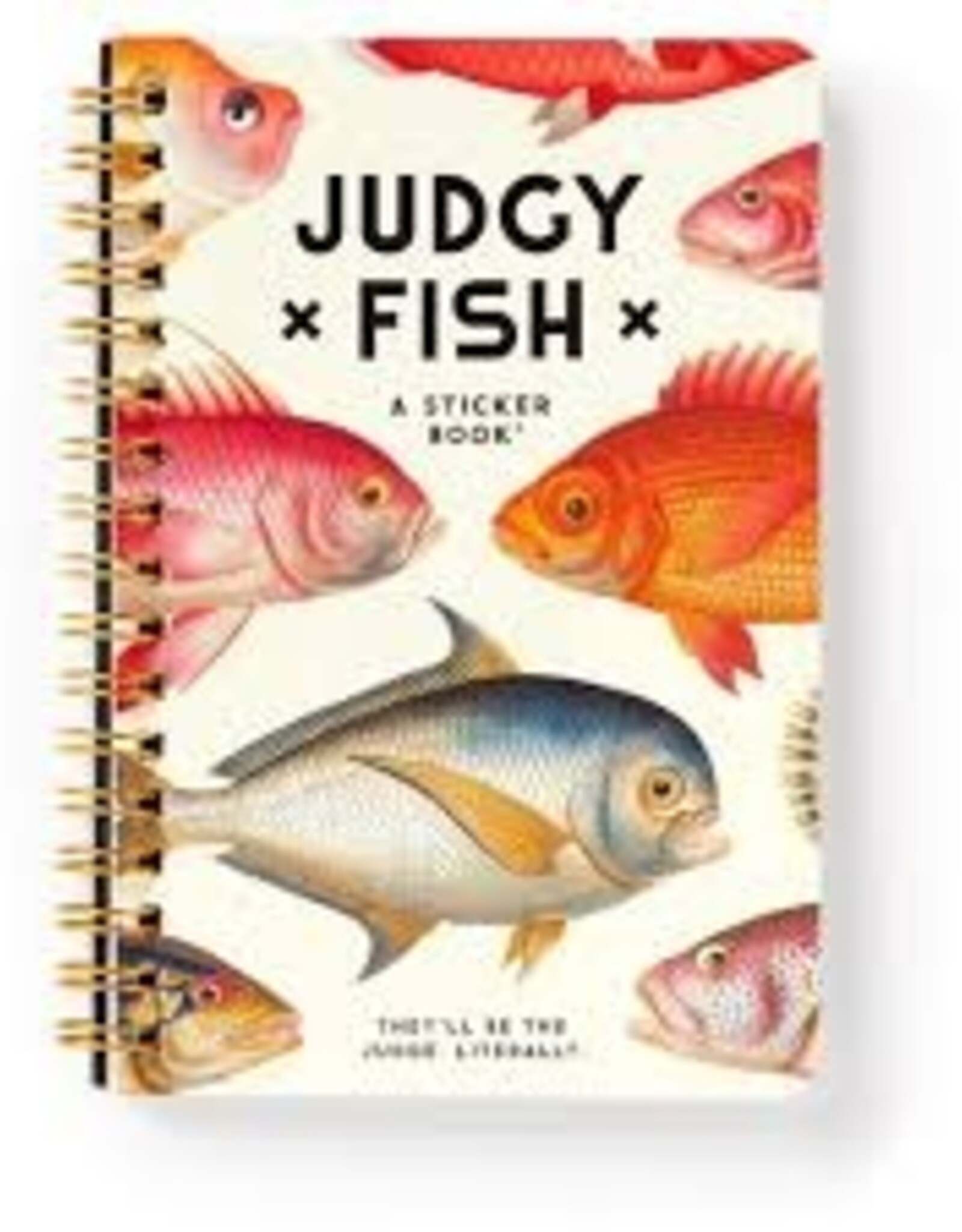 Sticker Book - Judgy Fish