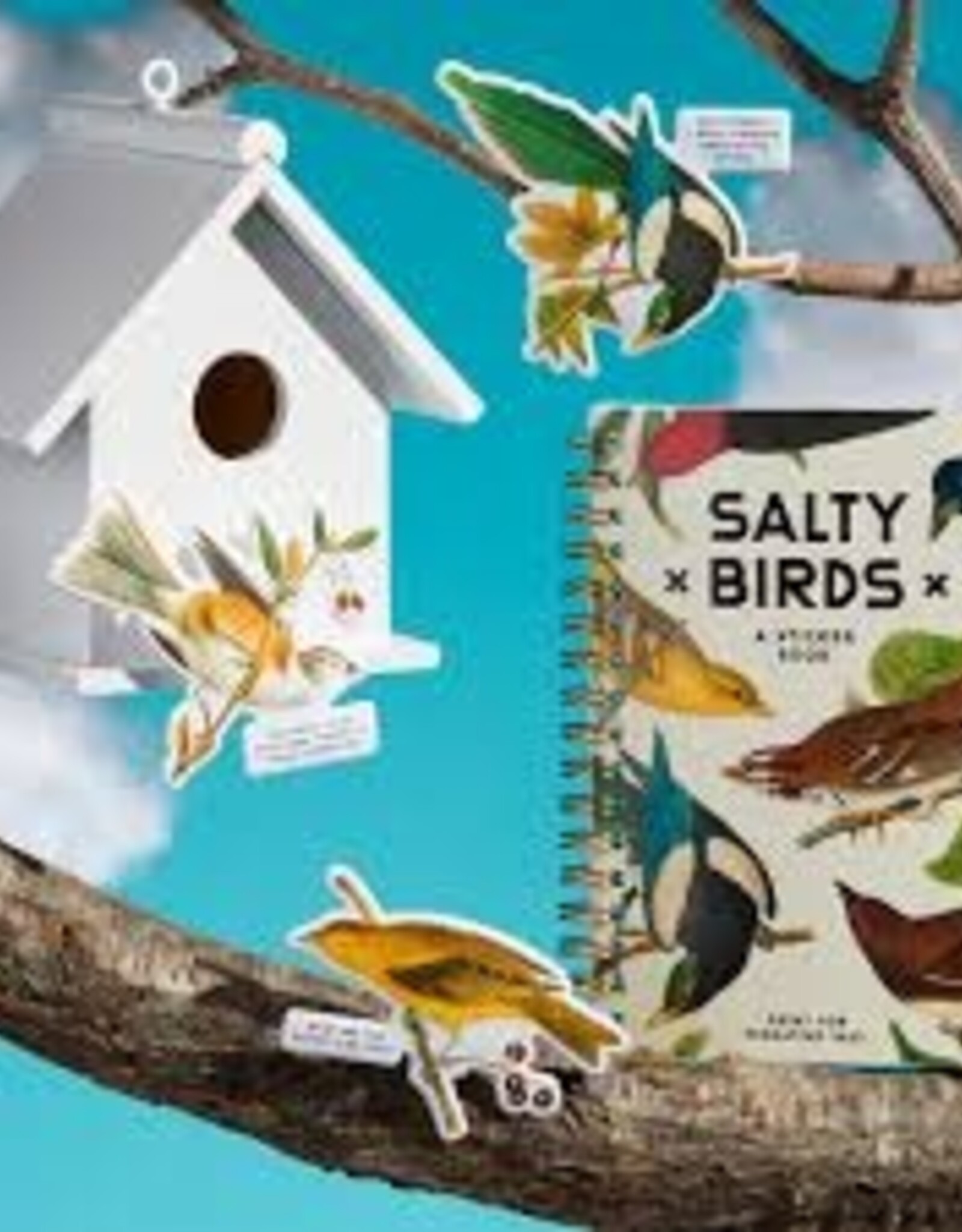 Sticker Book - Salty Birds