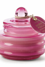 Candle - Bubble Glass, Desert Peach