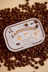 Candle - Decorative Tin, Cappuccino