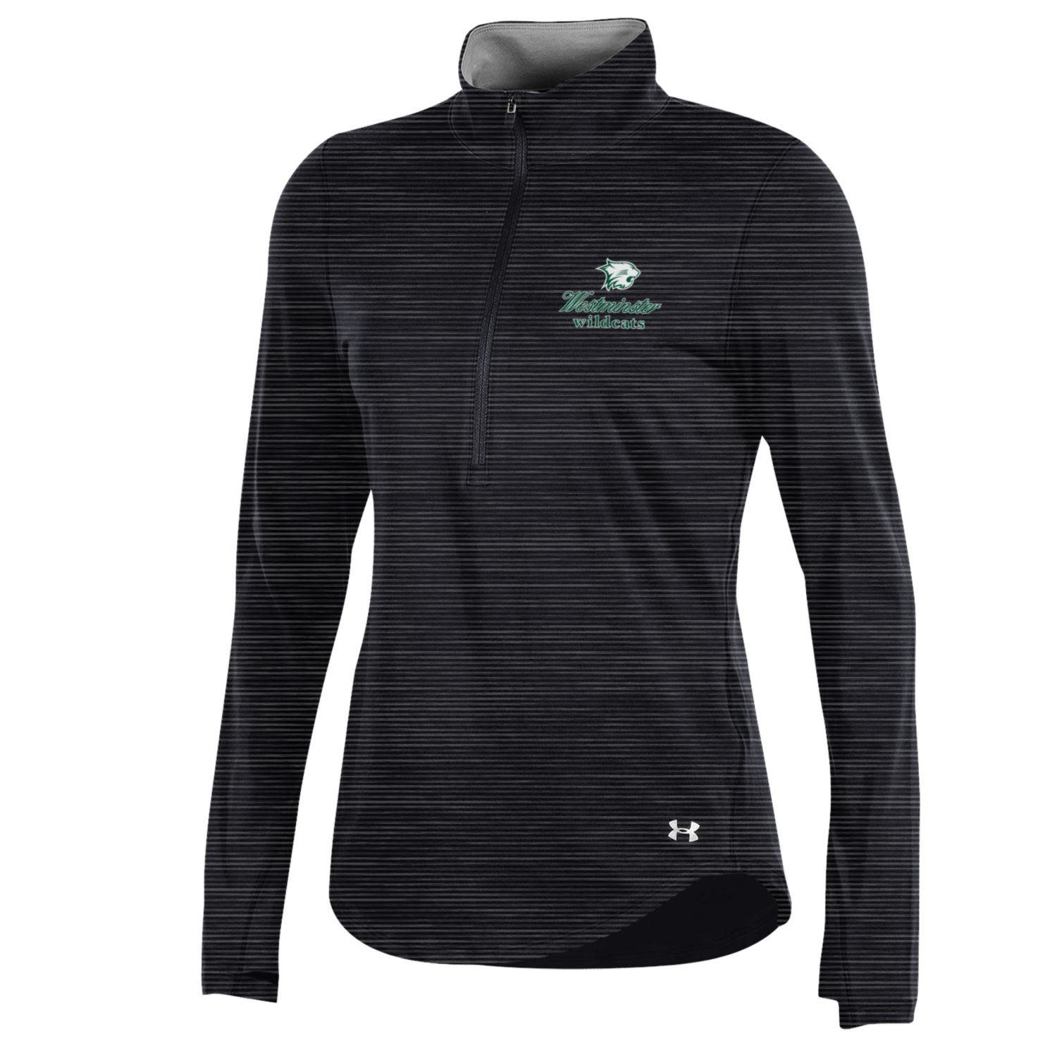 Under Armour Pullover: Women's 1/4 Zip Charged Cotton
