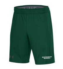 Under Armour Shorts: UA Raid 2.0 Green WM Wildcats