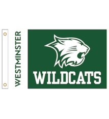 Flag: Large Westminster w/Wildcat