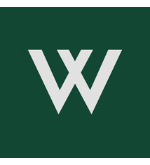 Decal: Square W Dark Green