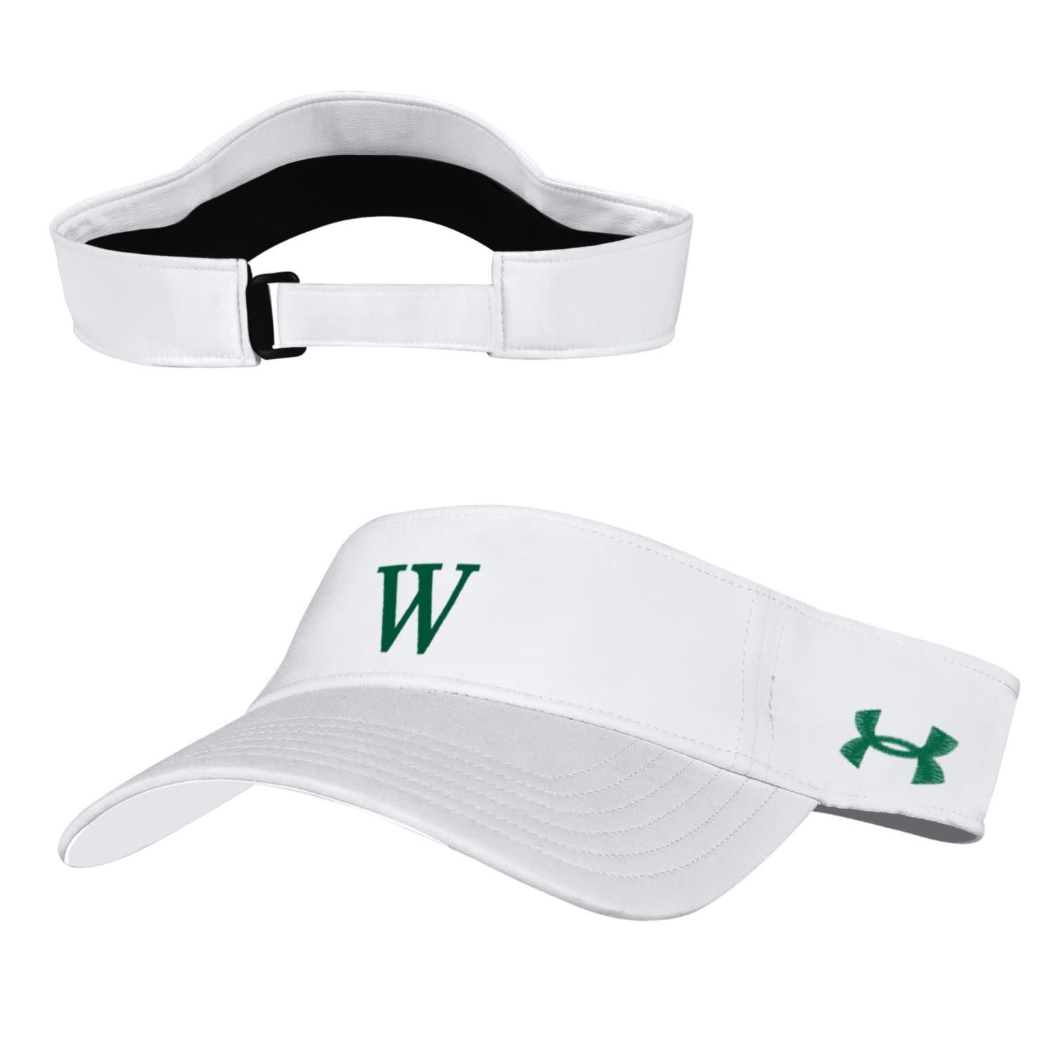 Under Armour Visor: UA White with W