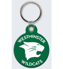 Keychain: Wildcat (Rubber Green)