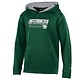 Champion Sweatshirt: Champion Youth Athletic Fleece Hoody - Dark Green