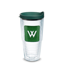 Tervis Tervis: Large 24 oz Green 'W' with lid