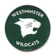 Magnet: Round Green - Westminster Wildcats