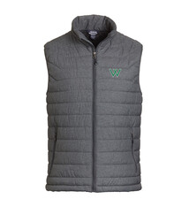 Landway Outerwear Vest: Uscape Apparel Landway Outerwear Men's Carbon Puffer