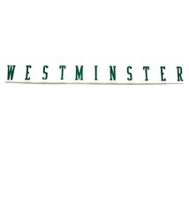 Sticker: Westminster long w/Green Lettering