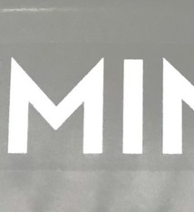 Sticker: Westminster Medium w/White lettering