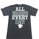 Champion T: Champion Granite Heather All Wildcats Every Day