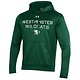 Under Armour Hoodie: UA Mens PO - Forest Green
