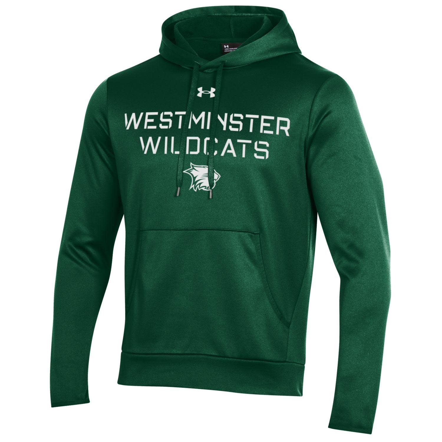 Under Armour Hoodie: UA Mens PO - Forest Green
