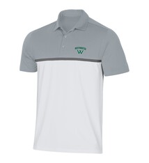 Under Armour Polo: UA Gameday - Steel Gray/White