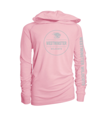 Garb Pullover: Marley Pink Girls Hooded Sunshirt