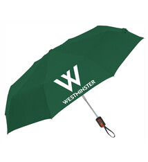 Storm Duds Umbrella: Auto Open/ Close Wooden Handle