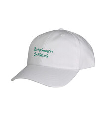 Garb Hat: Bennett Washed Twill, "Westminster Wildcats" White - Youth