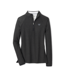 Peter Millar Pullover: Peter Millar Women's Melange Raglan Sleeve Perth, Black