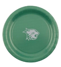 Round Paper Plate, Wildcat Logo, 10 Pk
