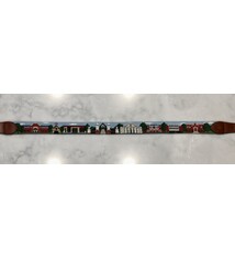 Smathers & Branson Belt: Westminster Scene Smathers and Branson Crocodile Leather