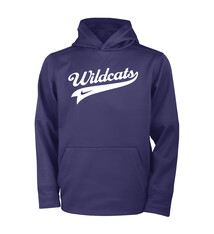 Nike Hoodie: Nike Youth Therma PO Orchid