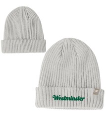 Champion Hat: Thick Knit Rib Beanie with Cuff