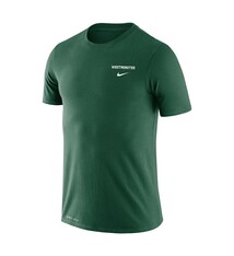 Nike T: Nike Legend SS Green w/ swoop