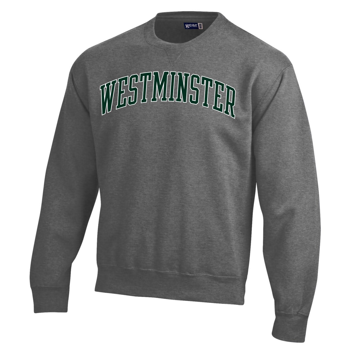 Gear for Sports Sweatshirt: Gear for Sports Big Cotton Crew - Westminster Charcoal Heather