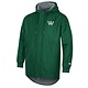 Champion JACKET: CHAMPION GREY SHERPA LINED STADIUM |DARK GREEN