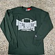 Champion T: Champion M LS Football  Green - Size Medium