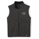 L2 Brands Vest: League Saranac Vest, Charcoal Gray