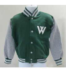 Third Street Sportswear Youth Fleece Snap-Front Baseball Style Jacket