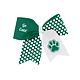Hair Bow: Cheer Ribbon Polka Dots Clip, Go Cats!