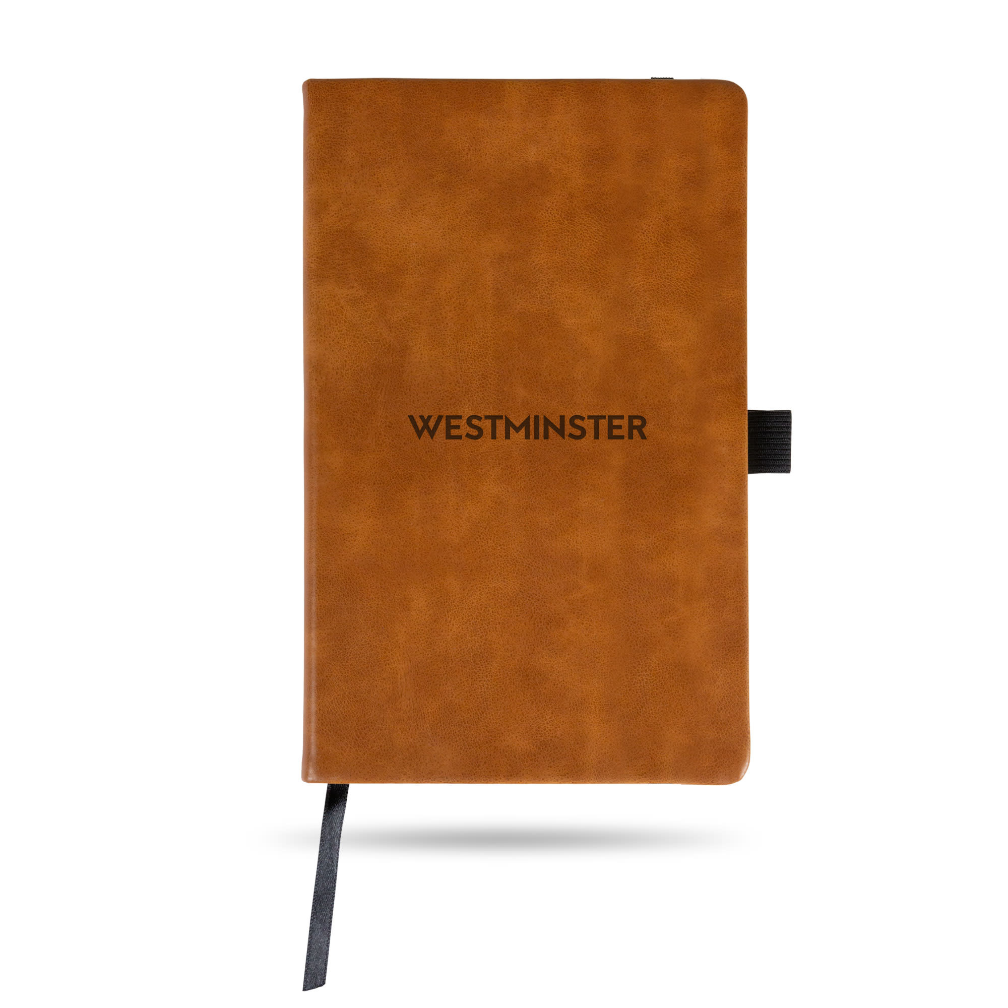 Journal: Wordmark, Ultra Suede, Journal, Brown