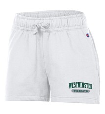Champion Shorts: Champion Women's PB White