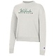 Champion Sweatshirt: Champion Women's Triumph Fleece Crew- Pebblestone