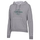 Champion Hoodie: Champion Women's Triumph Fleece Hood - Heritage Gray