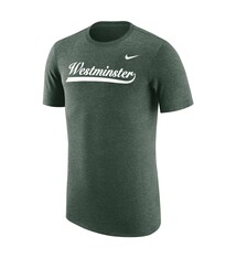 Nike T: Nike TriBlend SS Tee- Heather Green