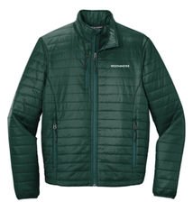Forerunner-Pennant Jacket: Forerunner Packable Puffer Tree Green